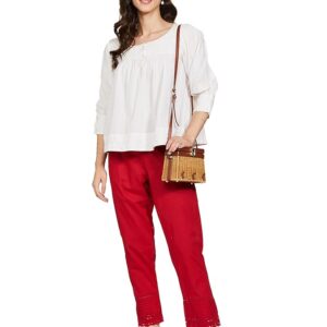 BIBA Women Regular Fit Fashion Bottoms