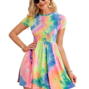 A-Line Knee-Length Dress