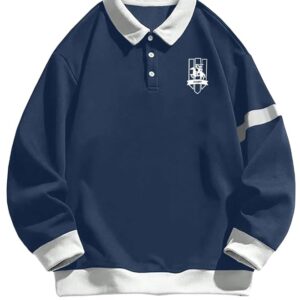 Collared Neck Sweatshirt